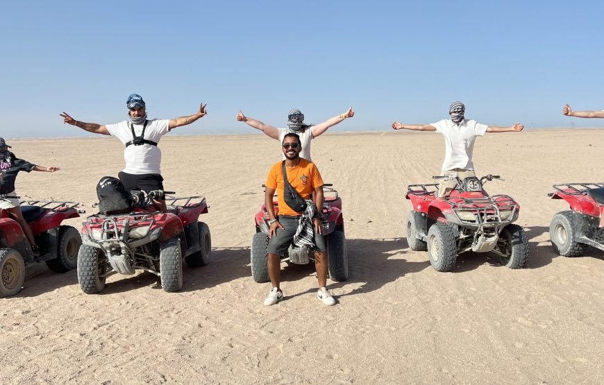 Private Quad Safari In Morning